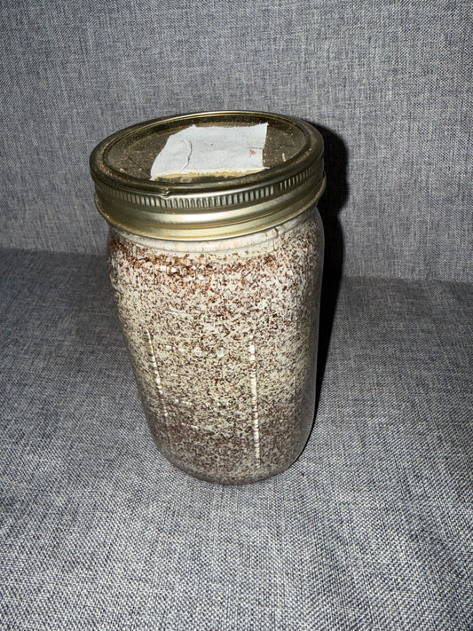 Turkey Tail Kinshi (Kawaratake) 32oz Wide Mouth Glass Jar