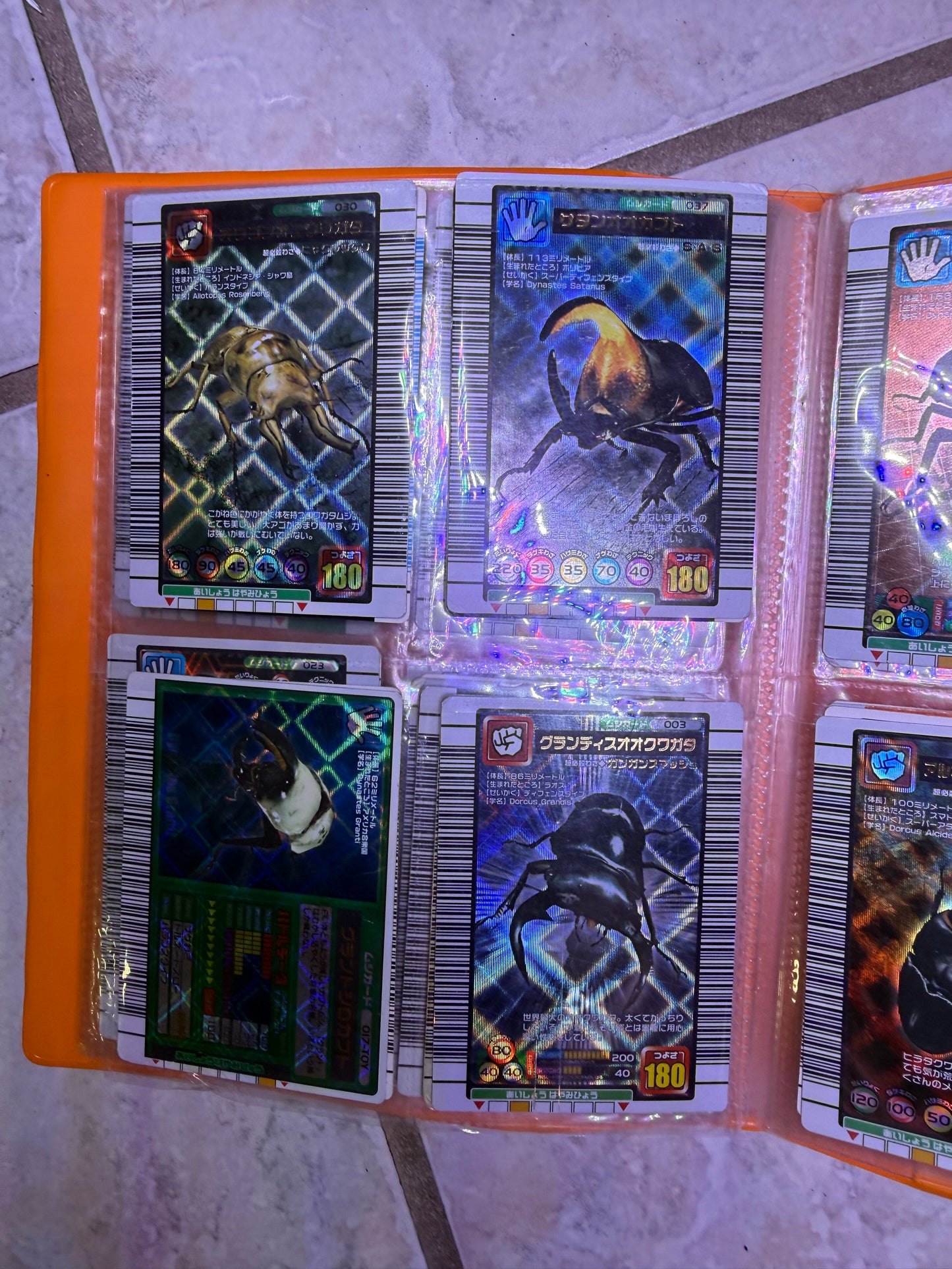 64 Mushiking Trading Card Set Collection *Rare Worthy Cards*