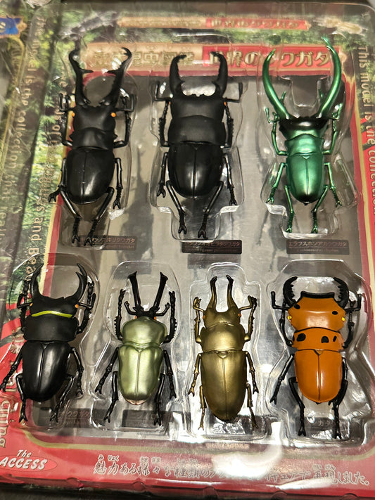 Beetle Toy Figures New In Box 7 Total -FREE SHIPPING-