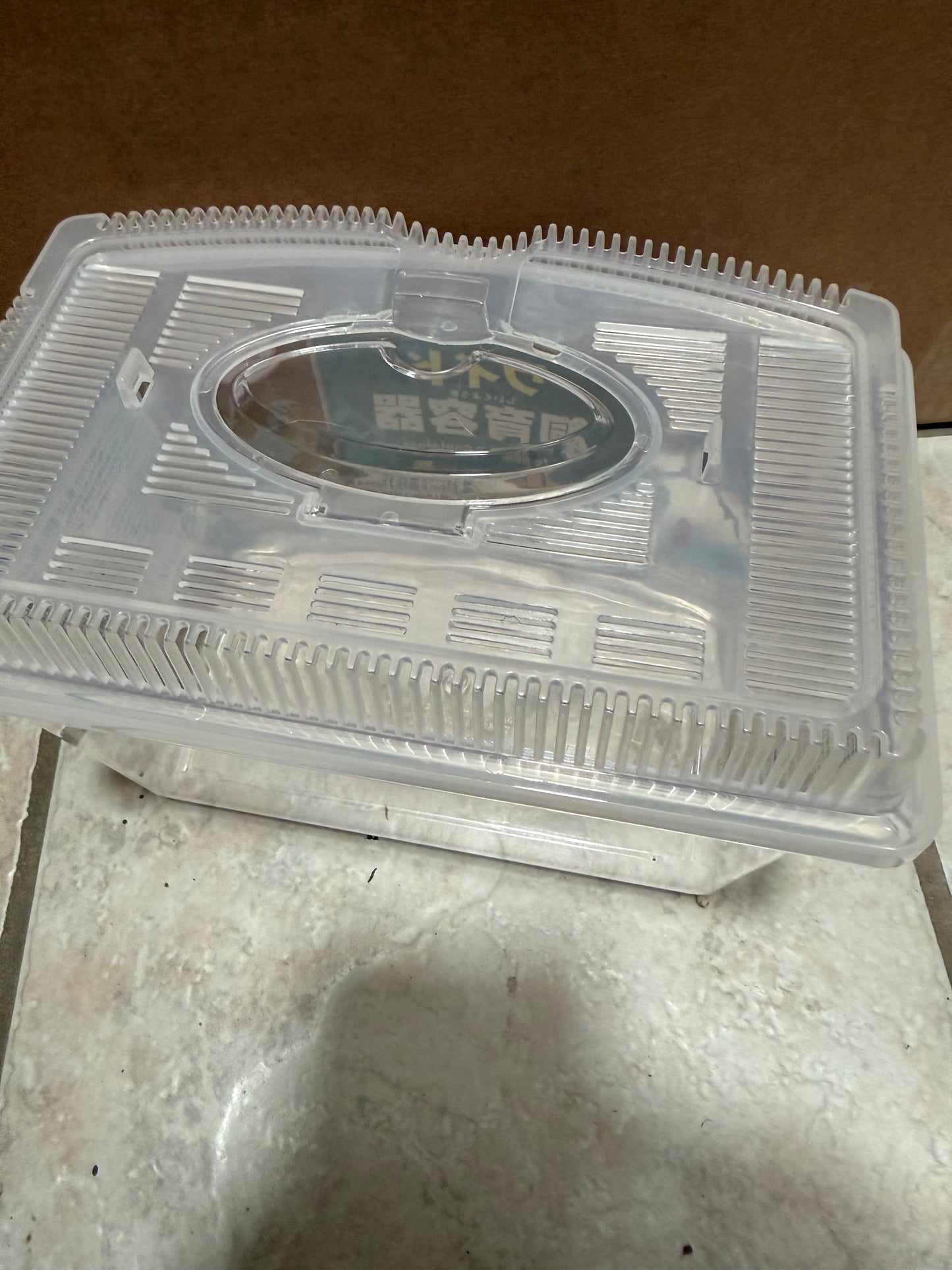 Beetle/Larvae Insect Keeping Case Rearing Breeding Container 23cm x 15cm x 17.3 cm