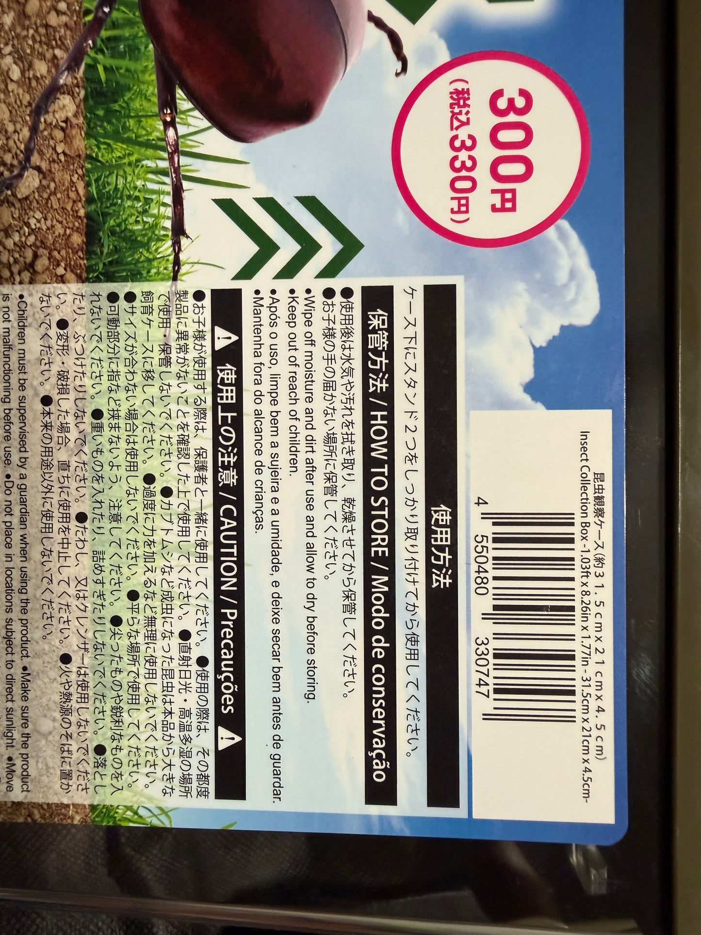 Rhino Beetle Rearing Observation Container