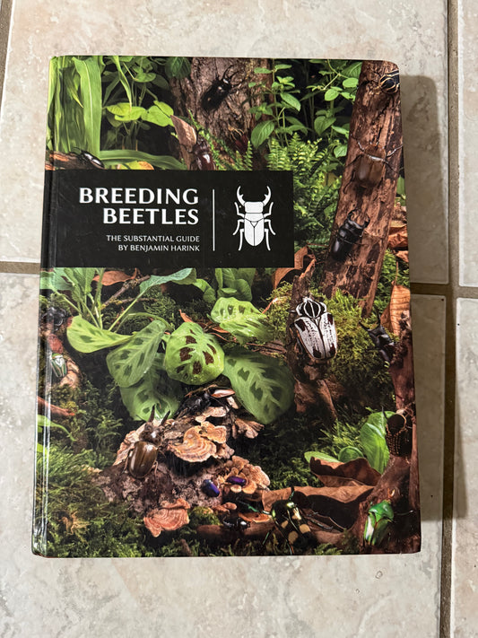 BREEDING BEETLES by Benjamin Harink breeding book (FREE SHIPPING)